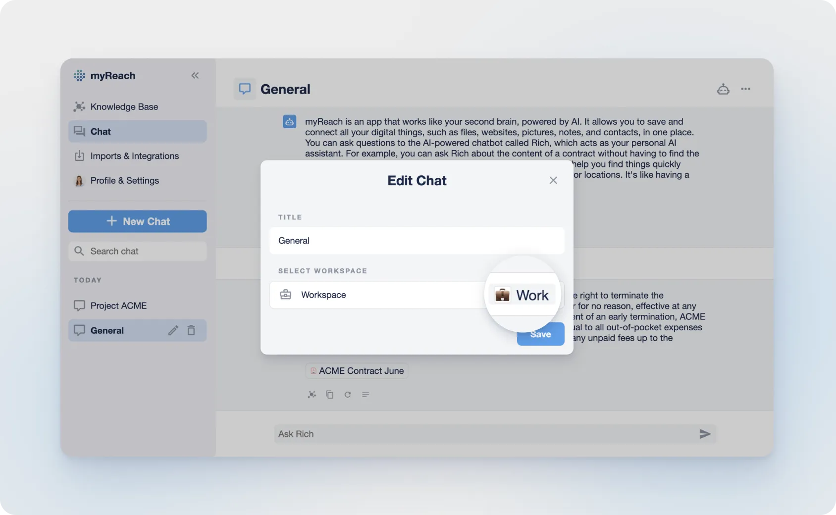Edit chat