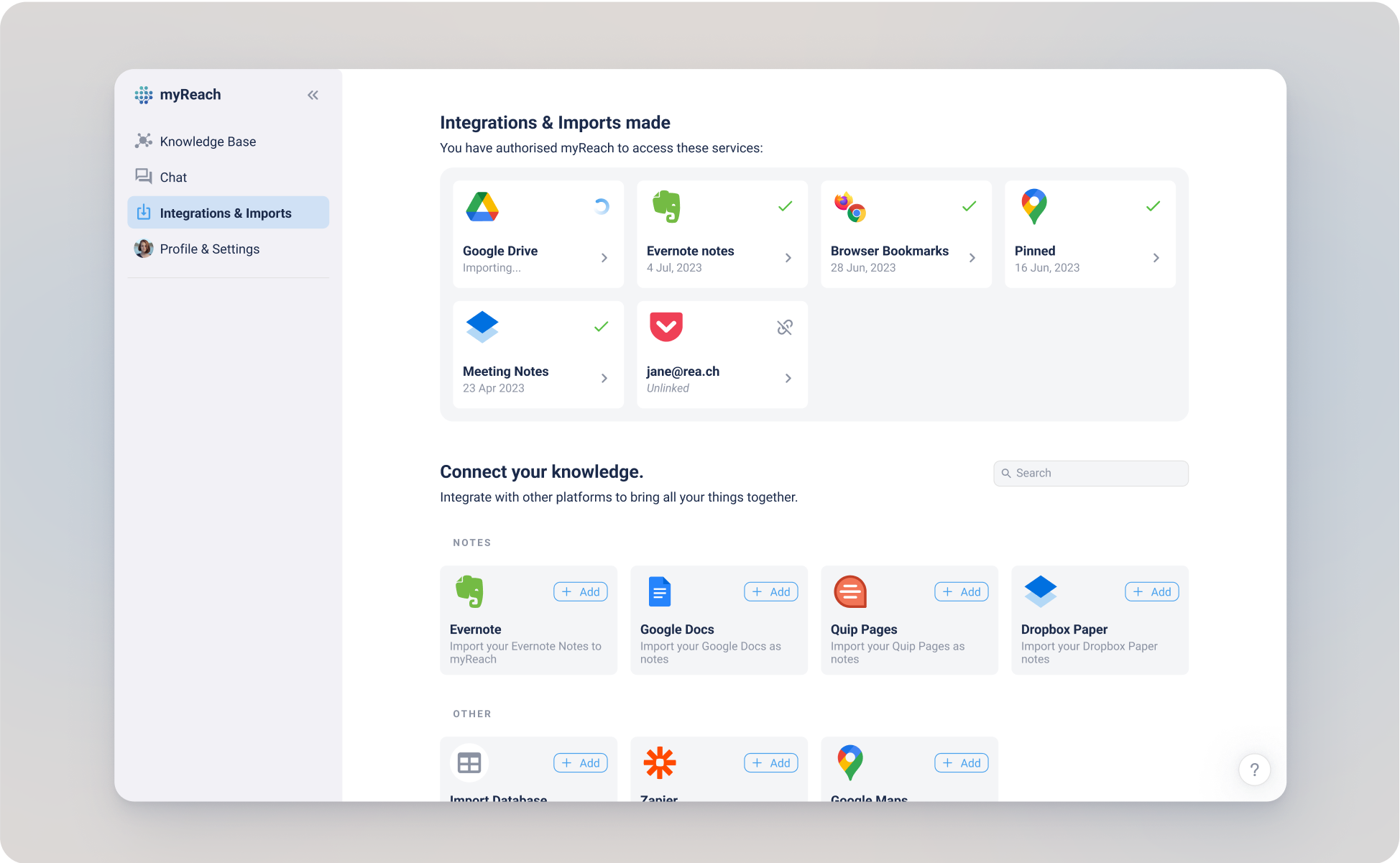 integrations